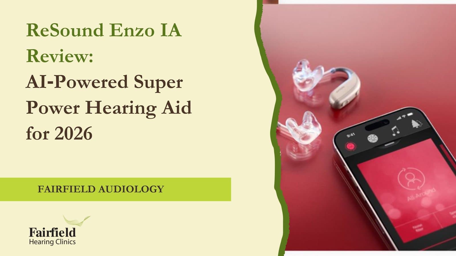 ReSound Enzo IA: The World’s Smallest Rechargeable Super Power Hearing Aid for Severe–Profound Loss