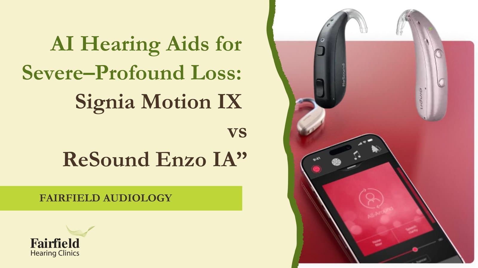 Signia Motion Charge&Go IX vs ReSound Enzo IA