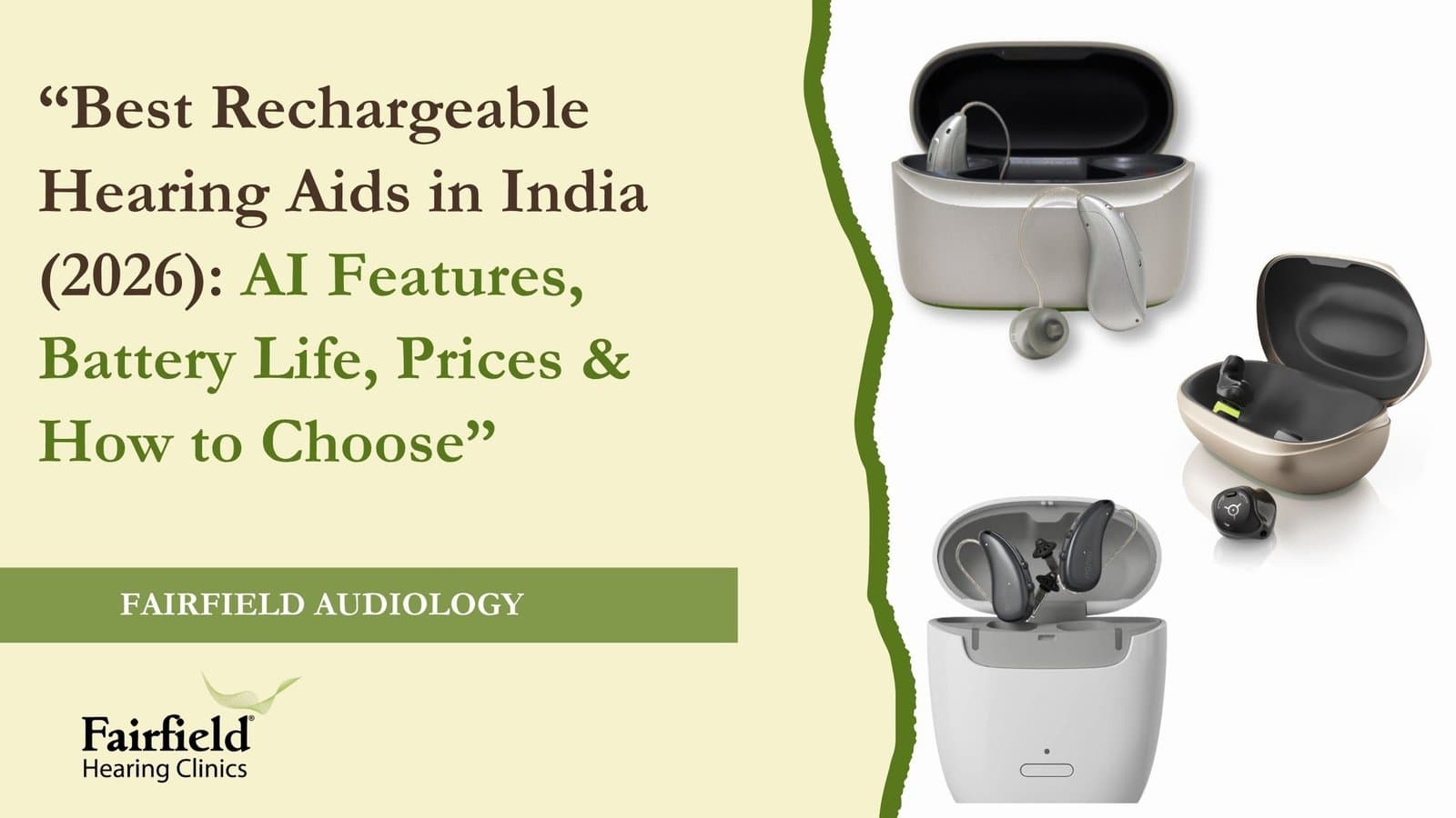 Best Rechargeable Hearing Aids in India (2026): AI Features, Battery Life, Prices & How to Choose